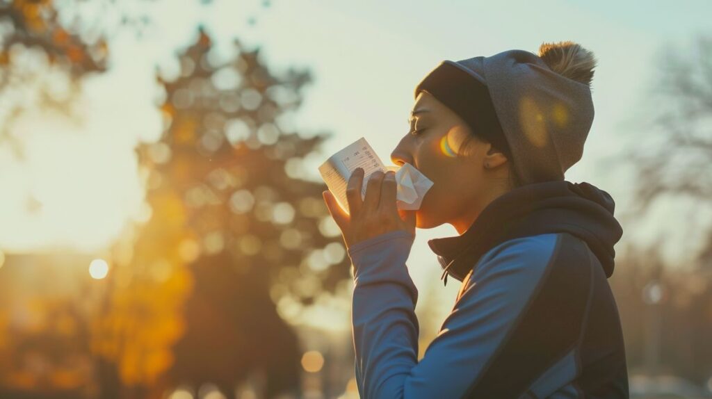 Nahaufnahme von frisch gebrühtem Kaffee in einer Tasse mit dampfenden Aromen